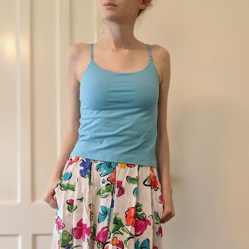Turquoise cami